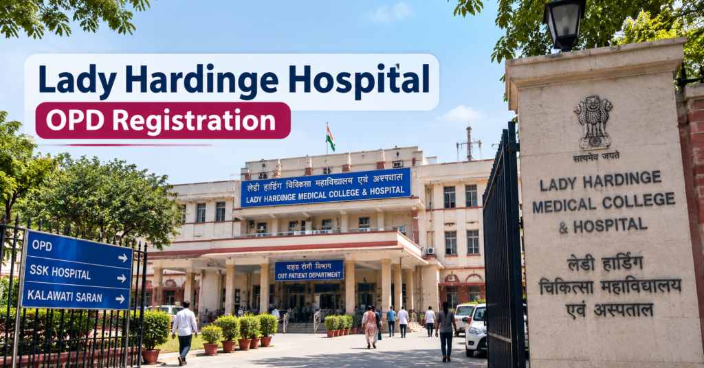 Lady Hardinge Hospital OPD Registration– SSK & Kalawati Saran Online Appointment, Timings and Patient Guide